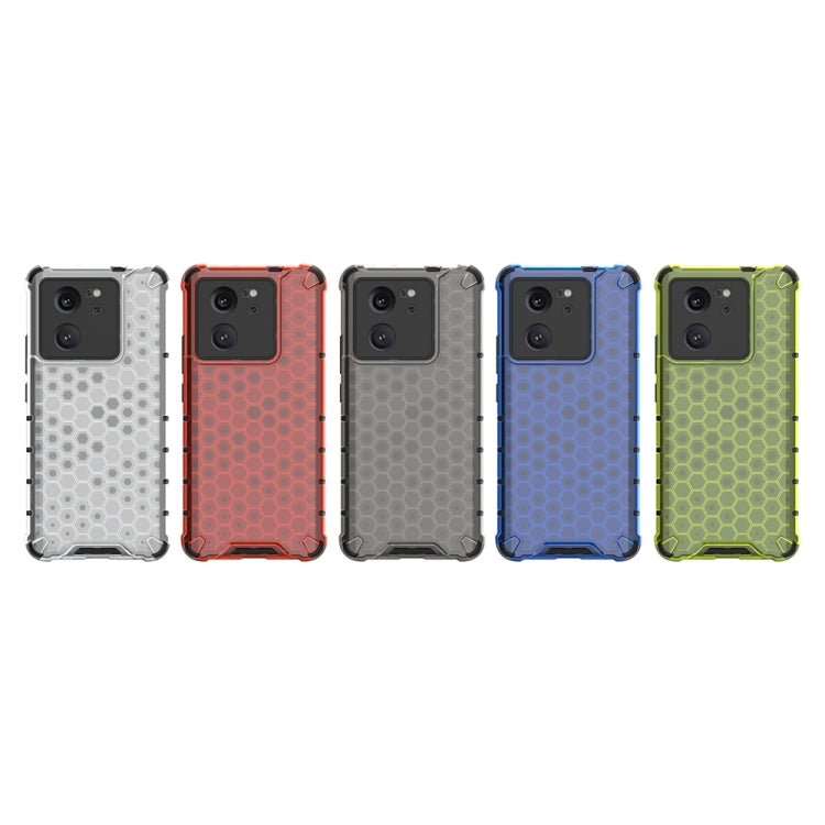 For Redmi K60 Ultra Shockproof Honeycomb Phone Case(Green) - Redmi K60 Ultra Cases by buy2fix | Online Shopping UK | buy2fix