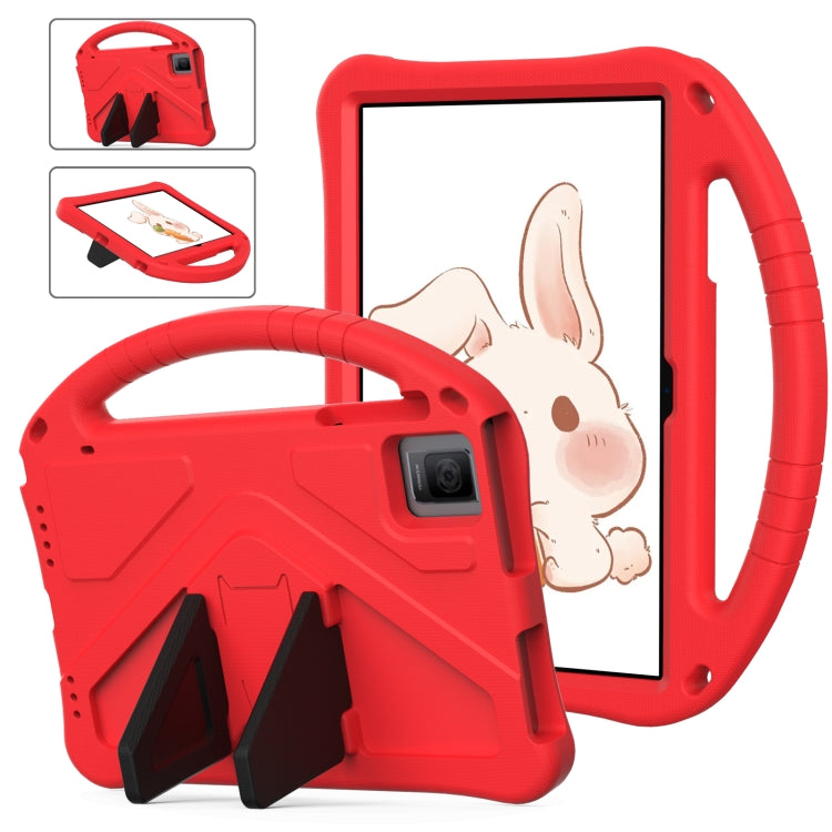 For Blackview Tab 11 WiFi 2023 / SE / 2021 EVA Shockproof Tablet Case with Holder(Red) - Others by buy2fix | Online Shopping UK | buy2fix