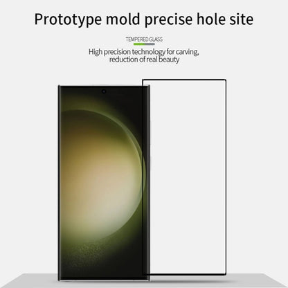 For Samsung Galaxy S24 Ultra 5G MOFI 9H 3D Hot Bending Tempered Glass Film(Black) - Galaxy S24 Ultra 5G Tempered Glass by MOFI | Online Shopping UK | buy2fix