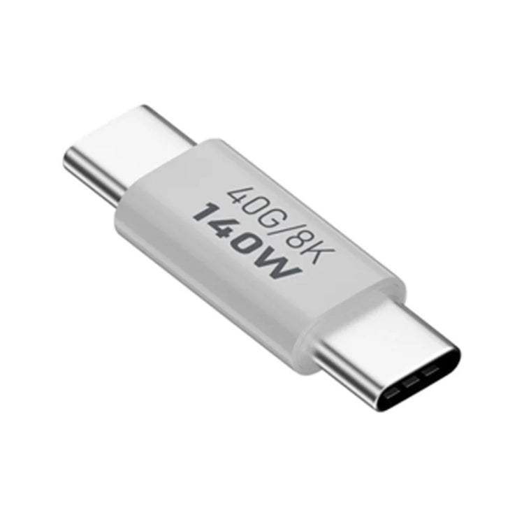 USB 3.1 Type-C to Type-C 40Gbps 8K Transmission Adapter 140W 5A Charge, Specification:Type-C Male to Male - Cable & Adapters by buy2fix | Online Shopping UK | buy2fix