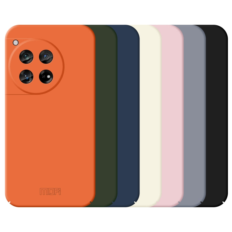 For OnePlus 12 MOFI Qin Series Skin Feel All-inclusive PC Phone Case(Orange) - OnePlus Cases by MOFI | Online Shopping UK | buy2fix