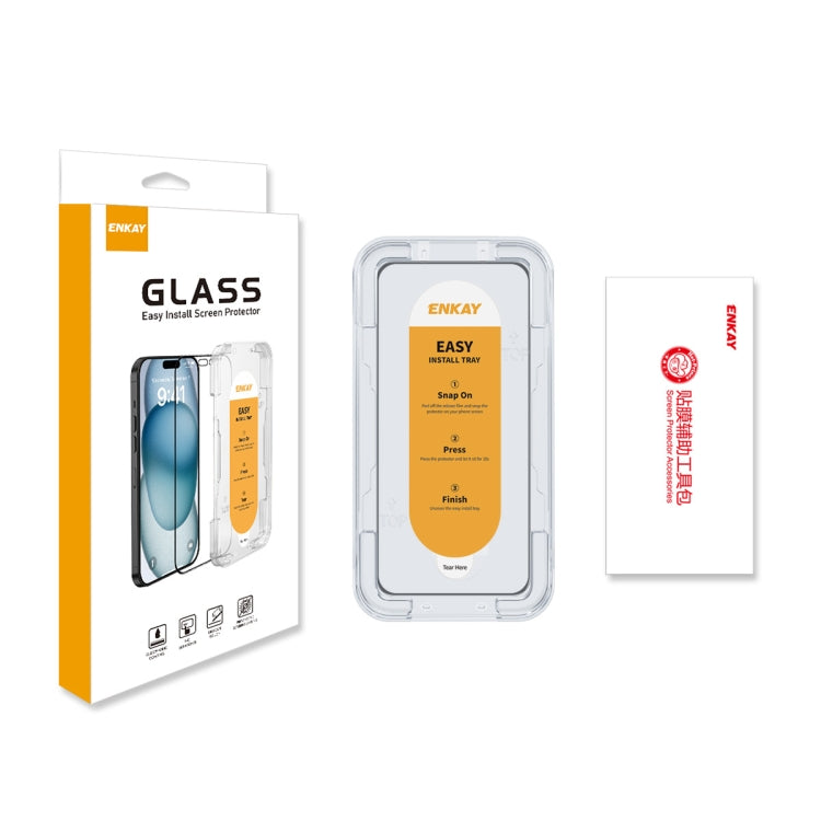 For Google Pixel 9 Pro XL ENKAY Easy Install High Alumina Silicon Full Glass Film - Google Tempered Glass by ENKAY | Online Shopping UK | buy2fix