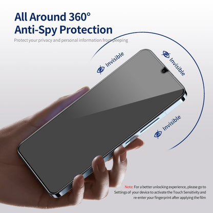 For Samsung Galaxy A05 / A05s ENKAY Hat-Prince 360 Degree Anti-peeping Privacy Full Screen Tempered Glass Film - Galaxy Tempered Glass by ENKAY | Online Shopping UK | buy2fix