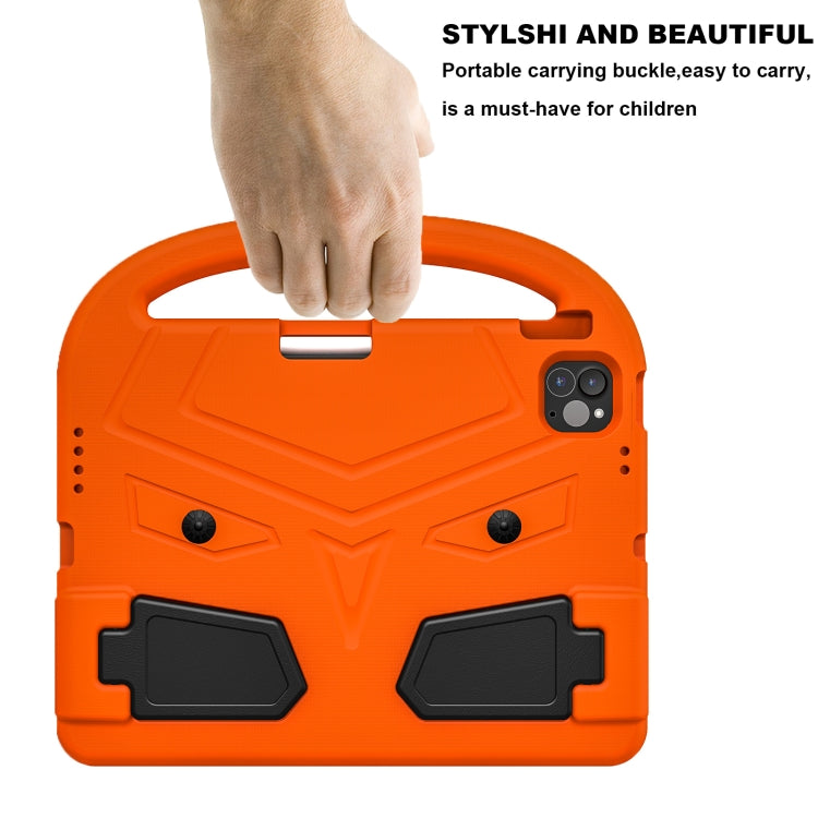 For iPad Pro 11 2024 Sparrow Style Shockproof Kickstand EVA Tablet Case(Orange) - iPad Pro 11 2024 Cases by buy2fix | Online Shopping UK | buy2fix