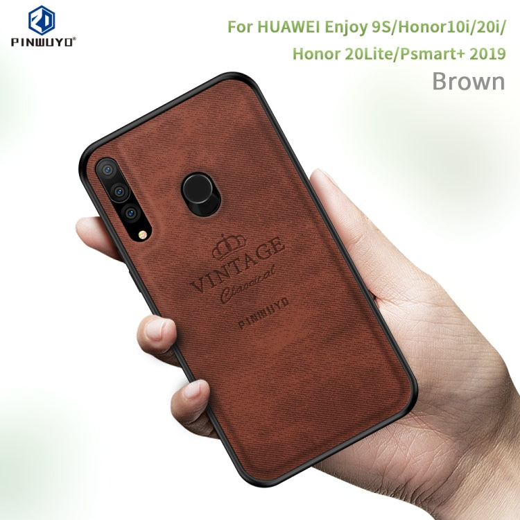 PINWUYO Shockproof Waterproof Full Coverage PC + TPU + Skin Protective Case for Huawei Enjoy 9S / Honor10i / Honor 20i / Honor20 Lite / P Smart+ 2019/ Maimang 8(Red) - Honor Cases by PINWUYO | Online Shopping UK | buy2fix