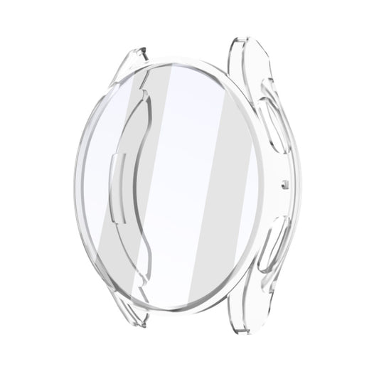 For Samsun Galaxy Watch 7 44mm Full Coverage TPU Electroplated Watch Protective Case(Transparent.) - Watch Cases by buy2fix | Online Shopping UK | buy2fix