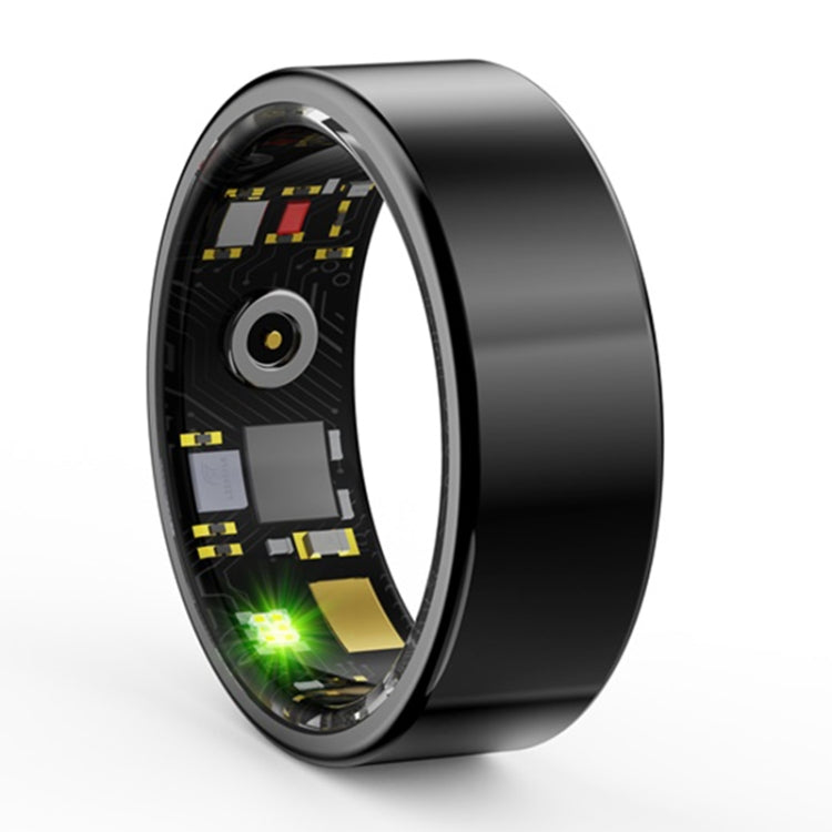 R11M SIZE 8 Smart Ring, Support Heart Rate / Blood Oxygen / Sleep / Multiple Sports Modes(Black) - Smart Rings / Smart Telephones by buy2fix | Online Shopping UK | buy2fix