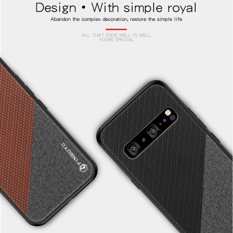 PINWUYO Honors Series Shockproof PC + TPU Protective Case for Galaxy S10 5G(Red) - Galaxy Phone Cases by PINWUYO | Online Shopping UK | buy2fix