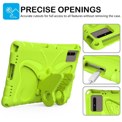 For Lenovo Tab M11 / Xiaoxin Pad 11 2024 Butterfly Bracket EVA Shockproof Tablet Case(Grass Green) - Lenovo by buy2fix | Online Shopping UK | buy2fix