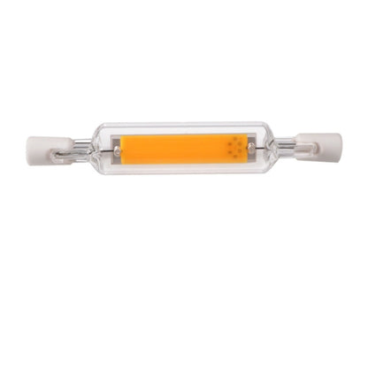 R7S 5W COB LED Lamp Bulb Glass Tube for Replace Halogen Light Spot Light,Lamp Length: 78mm, AC:220v(Warm White) - LED Blubs & Tubes by buy2fix | Online Shopping UK | buy2fix