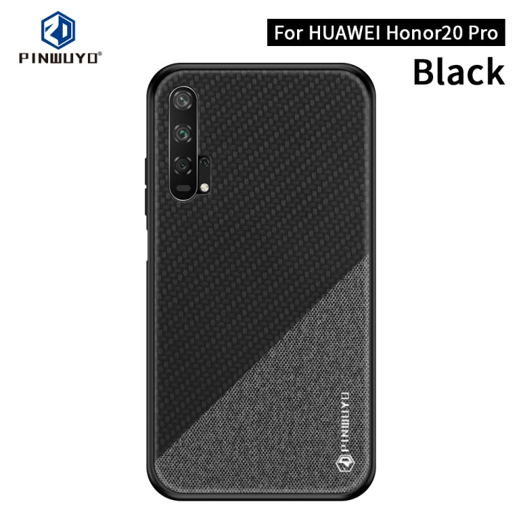 PINWUYO Honors Series Shockproof PC + TPU Protective Case for Huawei Honor 20 Pro(Blue) - Honor Cases by PINWUYO | Online Shopping UK | buy2fix