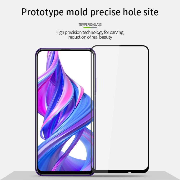 PINWUYO 9H 2.5D Full Screen Tempered Glass Film For Huawei Honor 9X / 9X Pro(Black) - Honor Tempered Glass by PINWUYO | Online Shopping UK | buy2fix