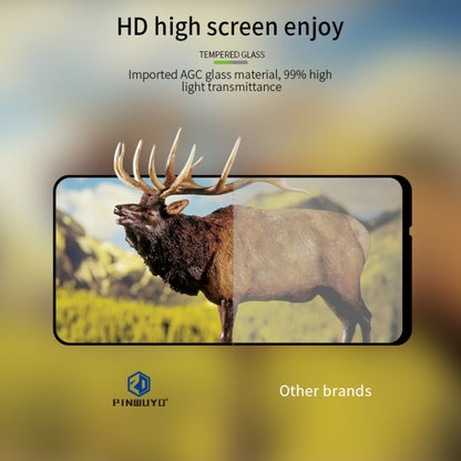 PINWUYO 9H 2.5D Full Screen Tempered Glass Film For Huawei Honor 9X / 9X Pro(Black) - Honor Tempered Glass by PINWUYO | Online Shopping UK | buy2fix