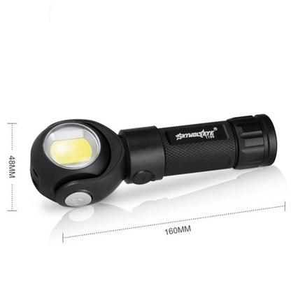 SKYWOLFEYE  Lamp Head 360 Degree Rotation USB Rechargeable LED Glare Flashlight With Magnet COB Work Light, Style:Without Battery - LED Flashlight by buy2fix | Online Shopping UK | buy2fix