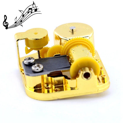 Eight-tone Gold-plated Bar Repair Parts DIY Sky City Paperback Music Box(Castle in the Sky) - Music Box by buy2fix | Online Shopping UK | buy2fix