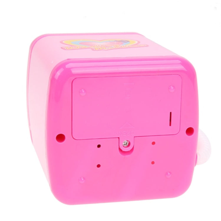 Mini Electric Washing Machine Pretend Play Children Furniture Toys(Pink) - Pretend Play Toys by buy2fix | Online Shopping UK | buy2fix