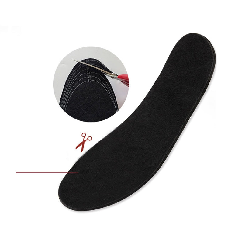 Smart Temperature-controlled Electric Insole Warm Foot Graphene Heating Insole Warm Foot Artifact Warm Foot Treasure, EU Plug, Size:40(Black for Women) - Shoes Care by buy2fix | Online Shopping UK | buy2fix