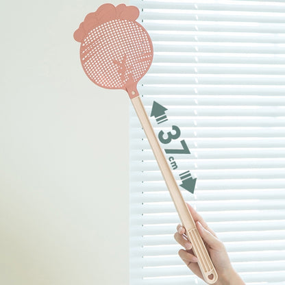 Summer Plastic Fly Swatter Flycatcher, Style:Pineapple Pattern(Pink) - Fly Swatter by buy2fix | Online Shopping UK | buy2fix