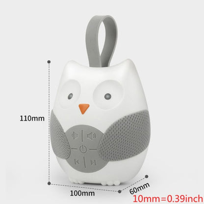 Baby Bedside Hanging Bell Sound Soothing Sleep Soft Owl Music Box Toy(White) - Music Toys by buy2fix | Online Shopping UK | buy2fix