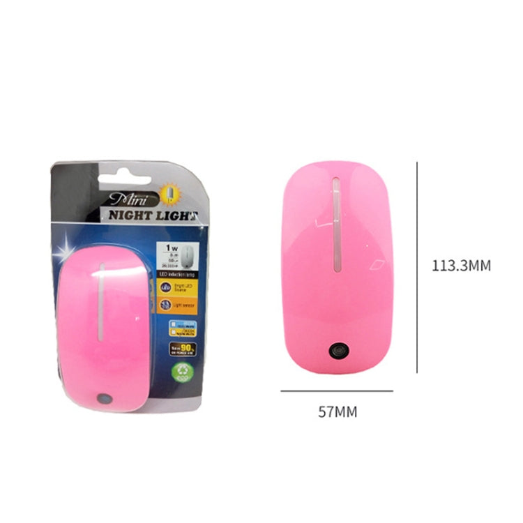 A66 Mouse Type LED Intelligent Light Control Night Light, Plug:UK Plug(Blue) - Sensor LED Lights by buy2fix | Online Shopping UK | buy2fix