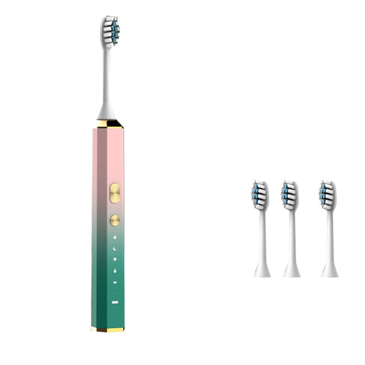 V6 Adult Magnetic Levitation Sonic Household Smart Electric Toothbrush Couple Soft Toothbrush, Style: Charge Model(Coral Pink) - Toothbrushes by buy2fix | Online Shopping UK | buy2fix