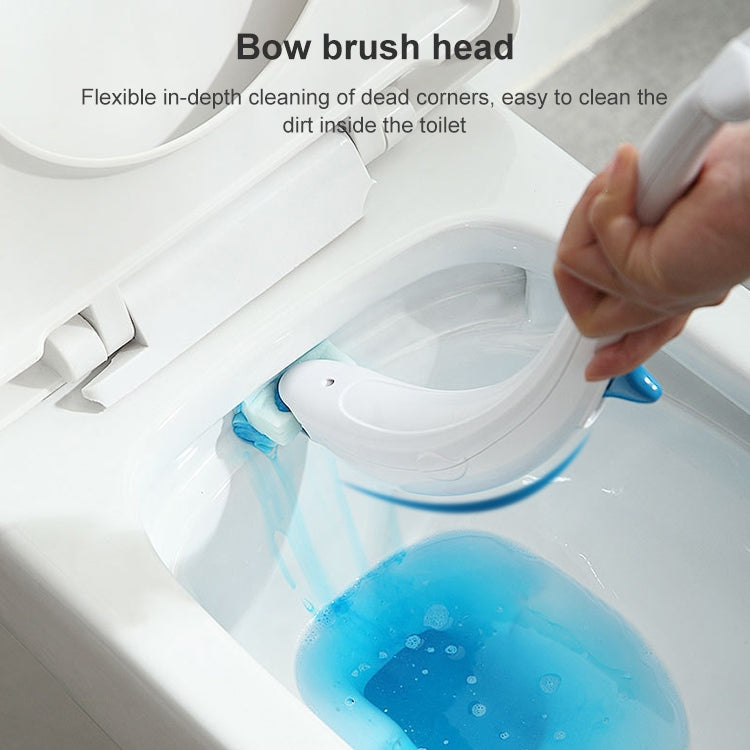 Disposable Toilet Brush Household Toilet Brush with Detergent, Style:Dolphin - Cleaning Tools by buy2fix | Online Shopping UK | buy2fix