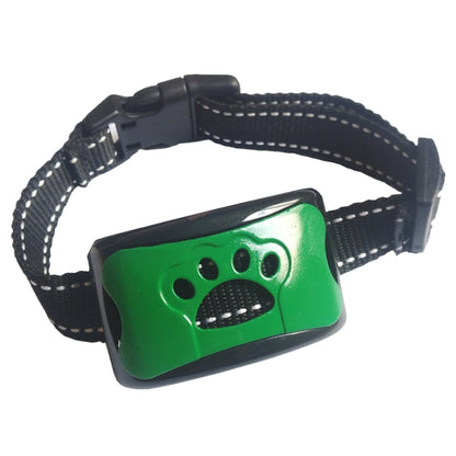 Rechargeable Waterproof Intelligent Identification Automatic Lock Bark Stop(Green) - Training Aids by buy2fix | Online Shopping UK | buy2fix