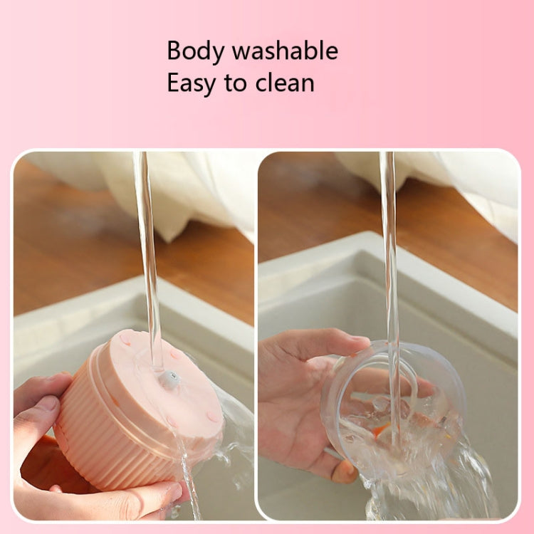 Household Vegetable Cutting Electric USB Garlic Masher Baby Mini Cooking Machine Baby Food Supplement Machine, Style:250ml(Pink) - Stirrer & Squeezer by buy2fix | Online Shopping UK | buy2fix