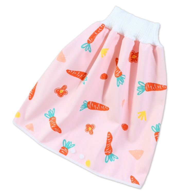 Baby Water-Proof And Leak-Proof Cloth Diapers Children Washable Cotton Cloth Bed-Wetting Skirt Pants, Colour: L(Carrot) - Baby Care by buy2fix | Online Shopping UK | buy2fix