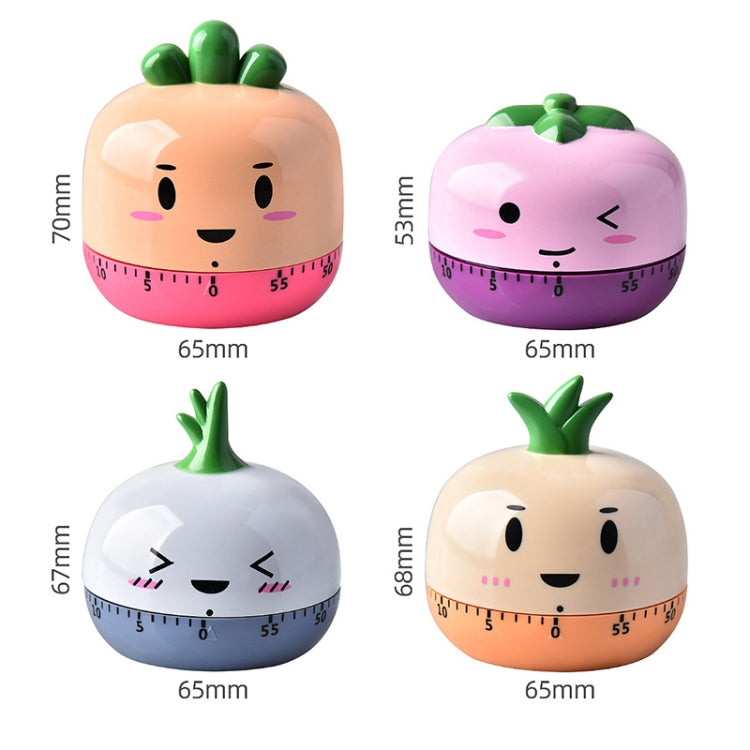 Kitchen Mechanical Timer Cartoon 60 Minutes Timer Baking Cooking Reminder(Onion) - Digital Countdown by buy2fix | Online Shopping UK | buy2fix