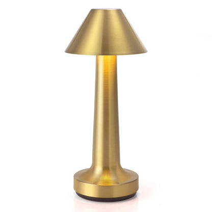 JB-TD001 LED Touch Table Lamp Cafe Restaurant Decoration Night Light, Specification: US Plug(Golden) - Bedside Light by buy2fix | Online Shopping UK | buy2fix