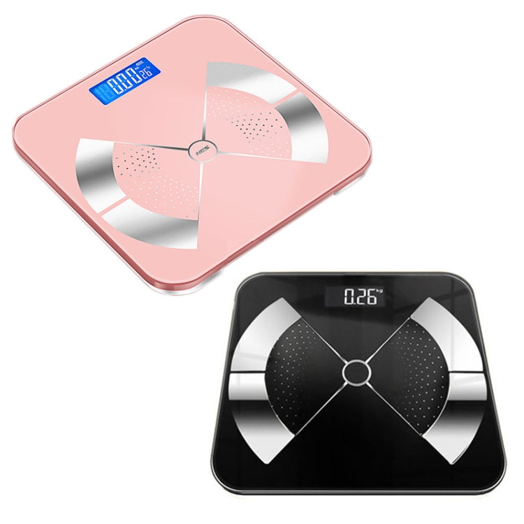 Home Weight Scale Accurate Healthy Body Fat Scale, Size: 26x26cm(Charging Version Black) - Body Scales by buy2fix | Online Shopping UK | buy2fix