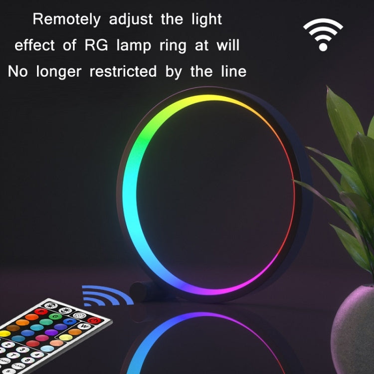 10 inch USB Music Rhythm RGB LED Atmosphere Ring Light - Novelty Lighting by buy2fix | Online Shopping UK | buy2fix