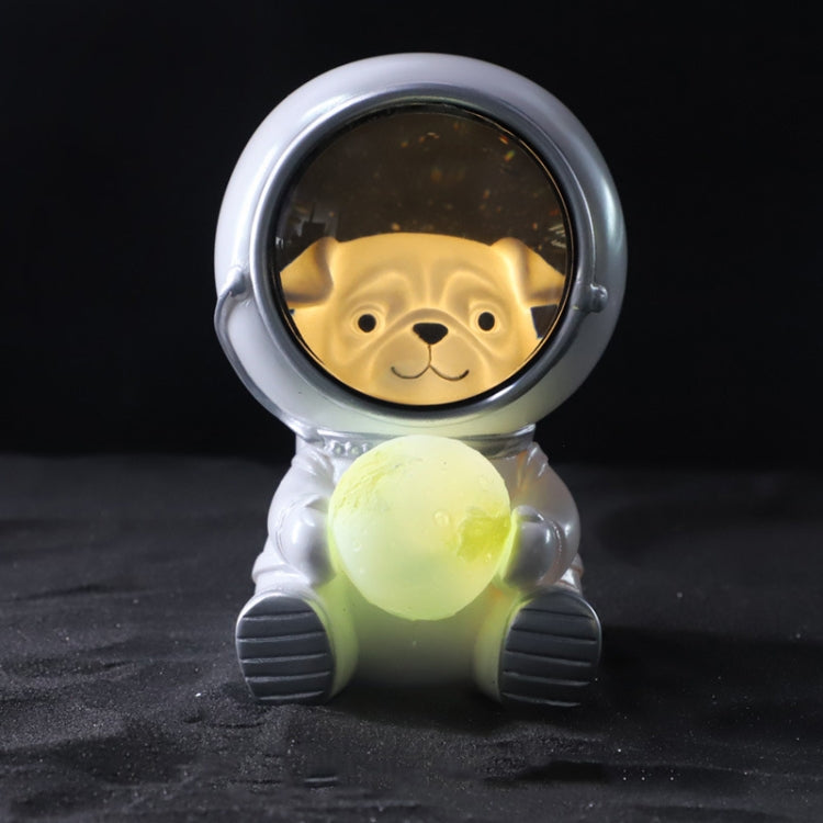 W1153 Resin Planet Night Light Home Decorations, Style: Puppy Astronaut - Night Lights by buy2fix | Online Shopping UK | buy2fix