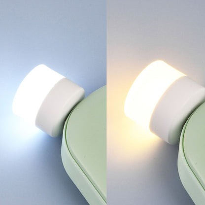 5 PCS 1W USB Power LED Eye Protection Mini Night Light(Warm Light) - Night Lights by buy2fix | Online Shopping UK | buy2fix