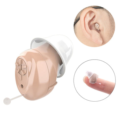 CIC Digital Ear Hearing Aid Sound Amplifier For The Elderly(Skin Color) - Hearing Aids by buy2fix | Online Shopping UK | buy2fix