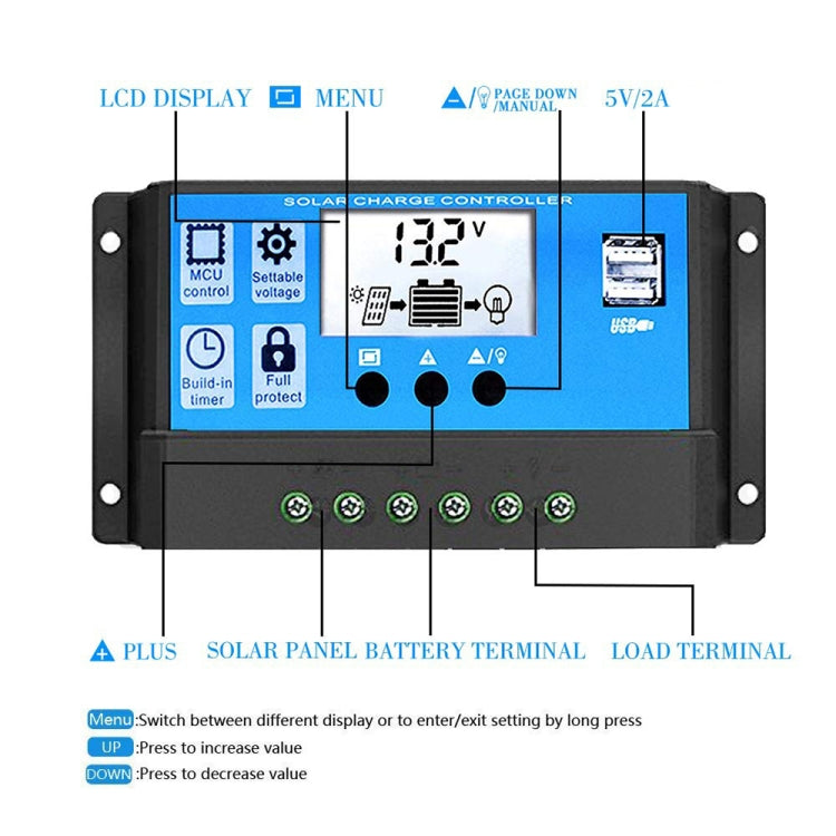 Tang 3 Generations Home Solar Generator Inverter+30A Controller+18W 12V Solar Panel, Specification: Yellow 12V To 220V - Modified Square Wave by buy2fix | Online Shopping UK | buy2fix