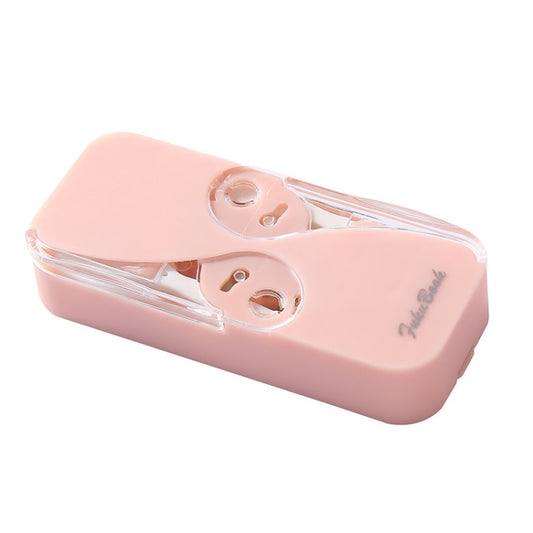 FukuBook Portable Mini Automatic Opening and Closing Floss Storage Box with Floss(Pink) - Oral Irrigators by FukuBook | Online Shopping UK | buy2fix