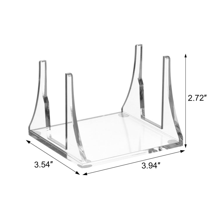 Acrylic Transparent Desktop Storage Bracket For 2010-2020 Mac Mini - MINI PC Accessories & Gadgets by buy2fix | Online Shopping UK | buy2fix