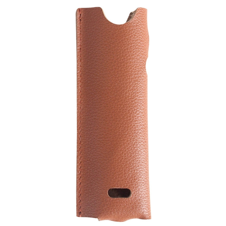 Electronic Cigarette Leather Protective Case For IQO ILUMA ONE, Style: Lychee Pattern (Brown) - E Cigarette Accessories by buy2fix | Online Shopping UK | buy2fix