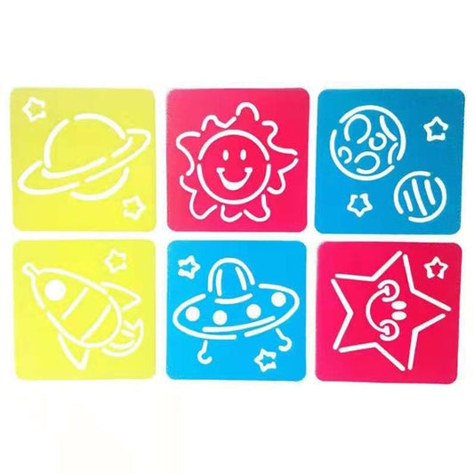 Children DIY Drawing Stencil Colorful Hollow Copy Board(H-03) - Art Supplies by buy2fix | Online Shopping UK | buy2fix