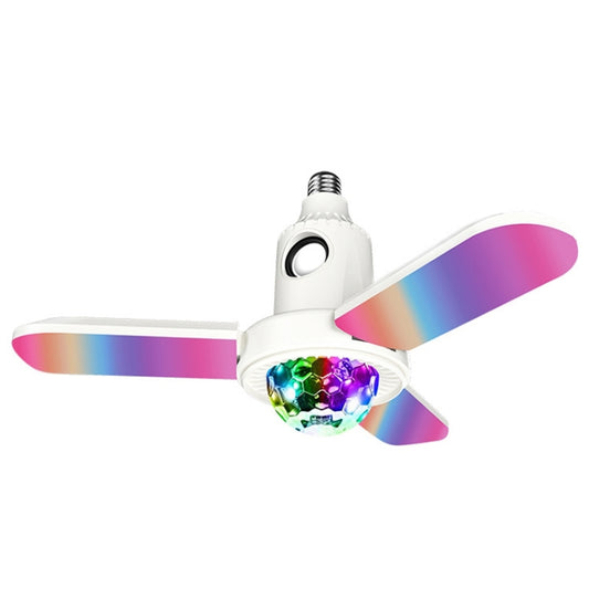 ZSCPH-001 40W Multifunctional Bluetooth RGB Colorful Three-Leaf Music Atmosphere Light, Size: S (Magic Ball) - Smart Light Bulbs by buy2fix | Online Shopping UK | buy2fix