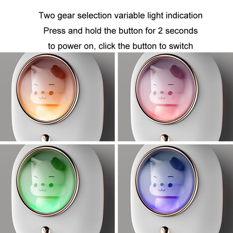 K08 LED Wall Mounted Induction Space Capsule Automatic Soap Dispenser(White) - Soap Dispenser by buy2fix | Online Shopping UK | buy2fix