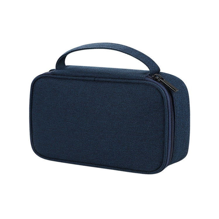 SM03DZ Waterproof Wear-resistant Digital Accessories Storage Bag(Navy Blue) - Digital Storage Bag by buy2fix | Online Shopping UK | buy2fix