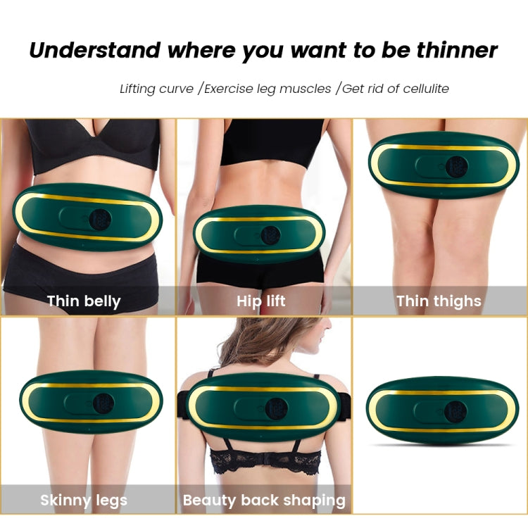 Smart Abdominal Massage Hot Compress Belt Girls Menstrual Period Massager(Green) - Massage & Relaxation by buy2fix | Online Shopping UK | buy2fix