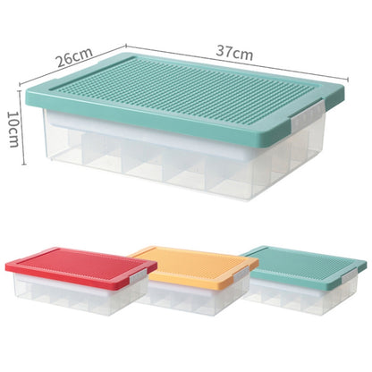 Children Toy Parts Building Blocks Storage Box(Green) - Storage Boxes by buy2fix | Online Shopping UK | buy2fix