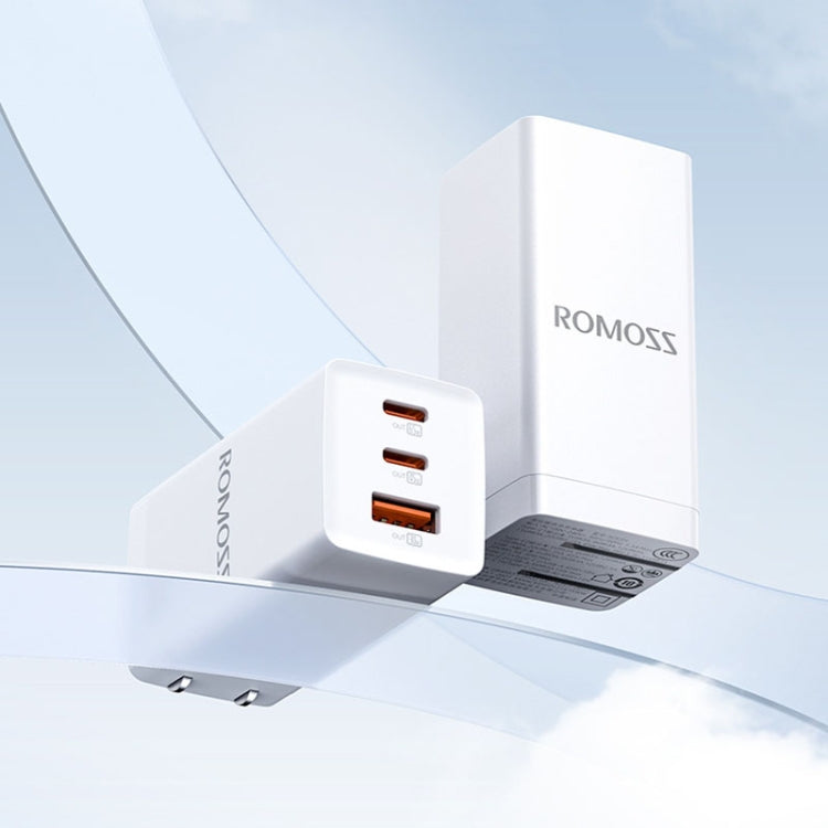 65W ROMOSS AC65H USB+Type-C/USB-C 65W Multifunctional Foldable GaN Charger, CN Plug - USB Charger by ROMOSS | Online Shopping UK | buy2fix