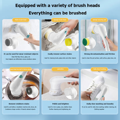 Scouring Pad Replace Brush Head Electric Handheld Scrubber Heads Home Washing Tools - Sponges, Cloths & Brushes by buy2fix | Online Shopping UK | buy2fix