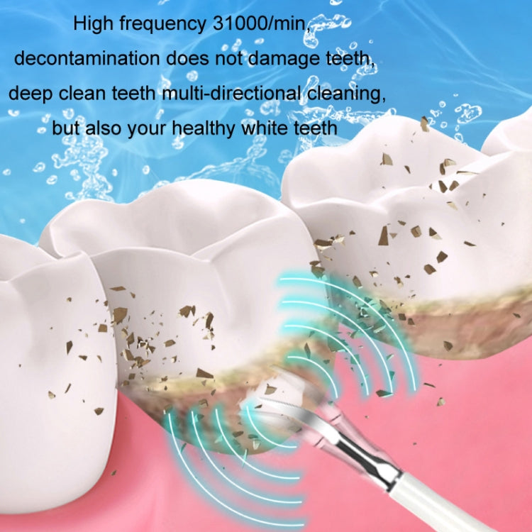 6 In 1 Electric Dental Scaler Calculus Removal Teeth Cleaning Set, Color: Green Exclusive - Oral Irrigators by buy2fix | Online Shopping UK | buy2fix