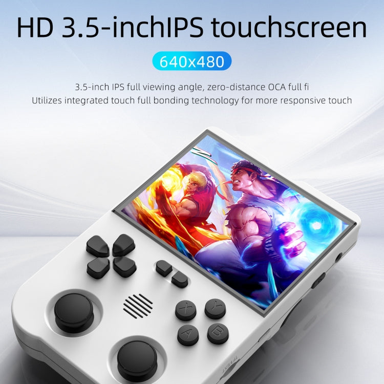 AMPOWN XU10 Handheld Game Console 3.5-Inch IPS Screen Linux System Portable Video Arcade 128G(Purple) - Pocket Console by AMPOWN | Online Shopping UK | buy2fix